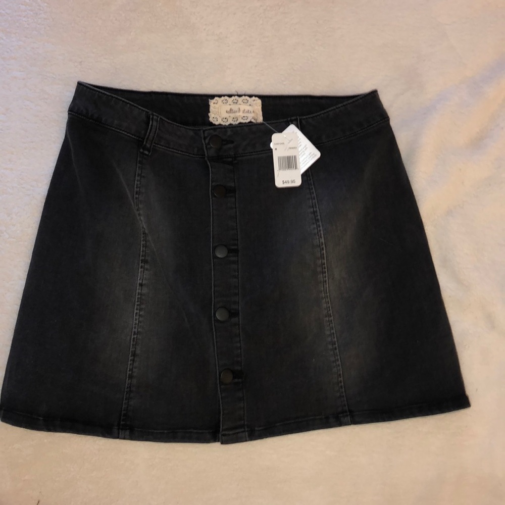 Brand new Altar’d State black jeans skirt!
